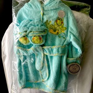 Baby robe from Baby's R Us.